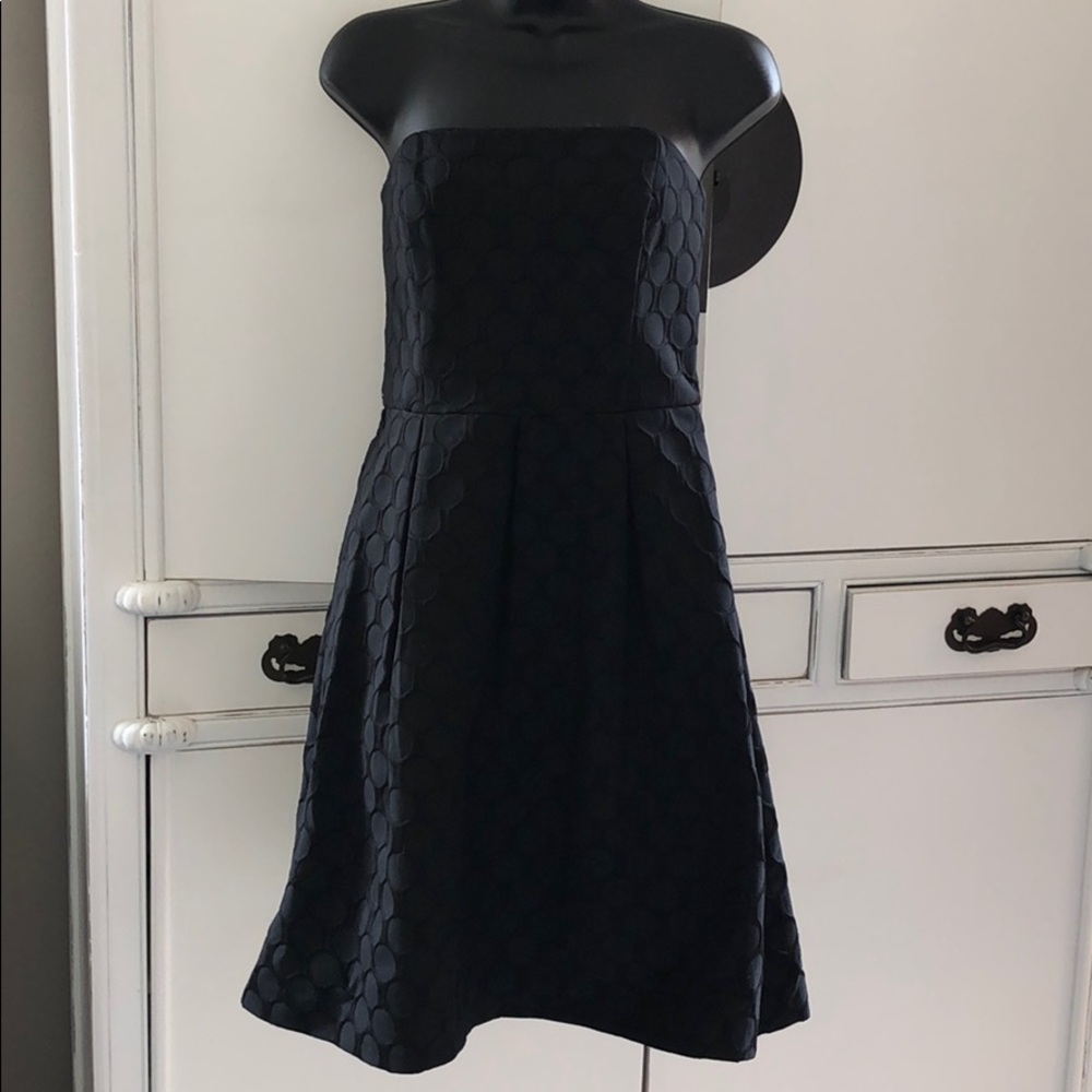 WHBM strapless dress- with POCKETS!